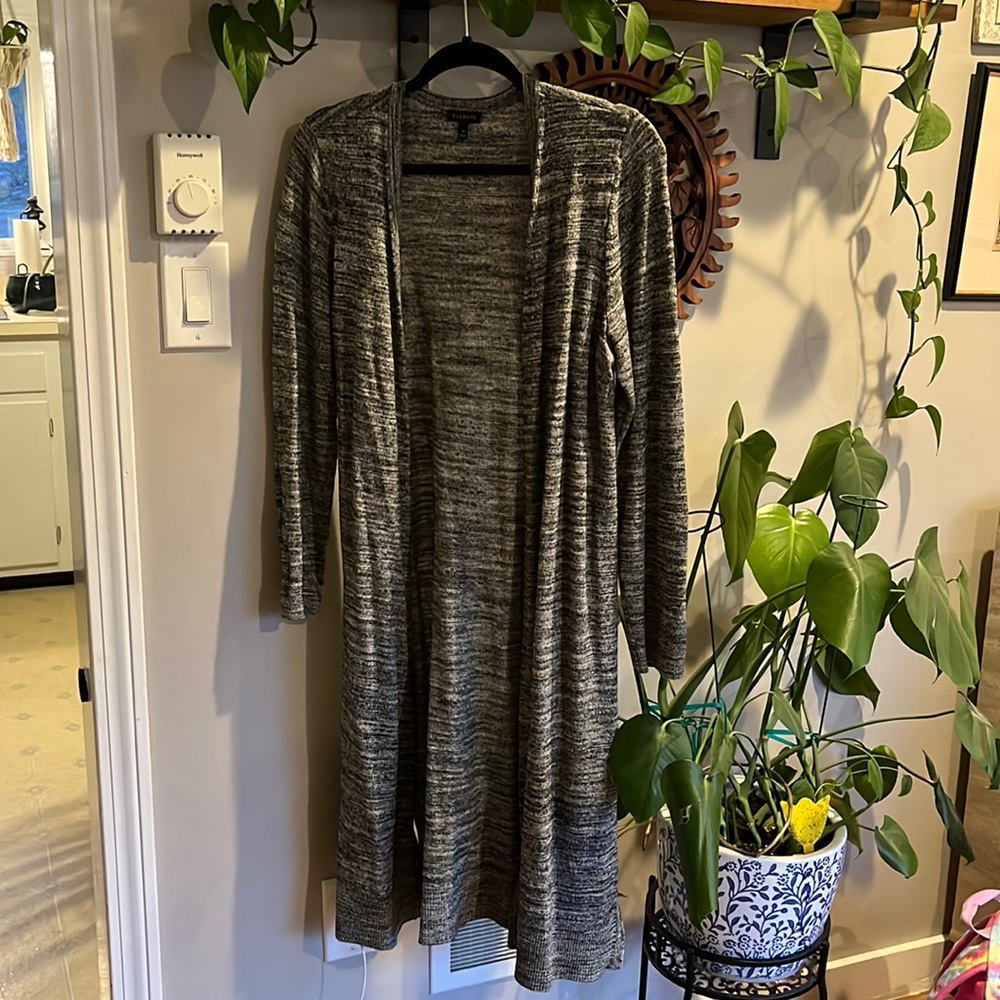 Long sweater duster